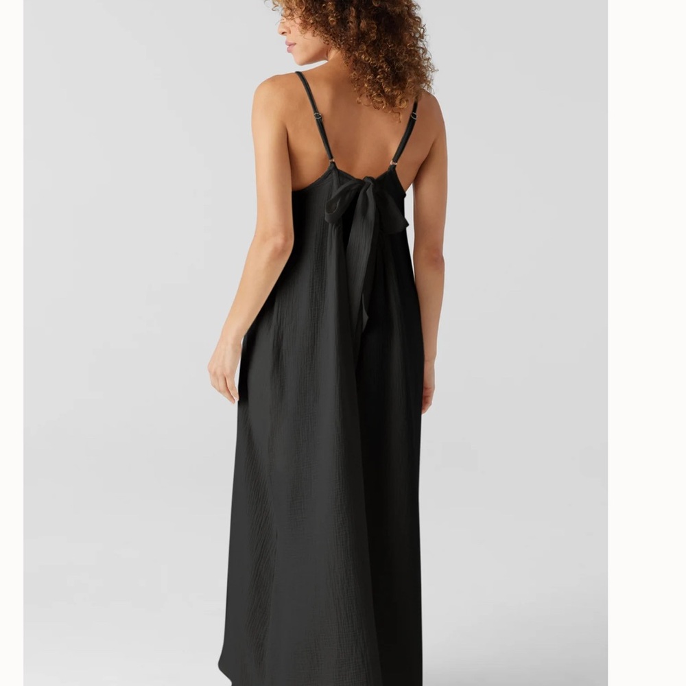 Sol Angeles Black Maxi Dress